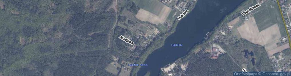 Zdjęcie satelitarne Klonowa ul.